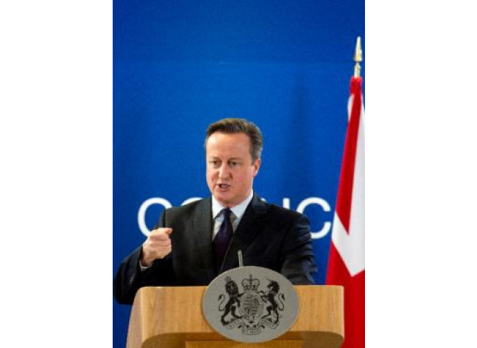 David Cameron al Consiglio d'Europa