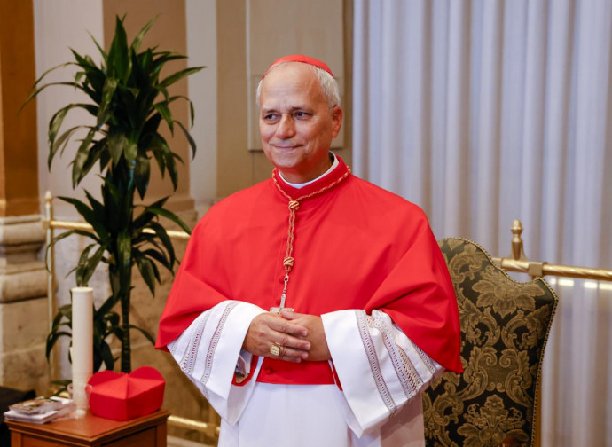 Il cardinale Robert Francis Prevost