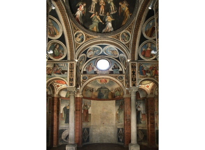 L'interno di San Salvatore in Santa Maria Teodote 