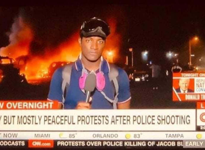 Proteste "pacifiche" a Kenosha, secondo la CNN