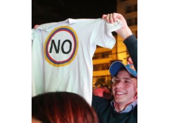 Colombia, la festa del NO al referendum