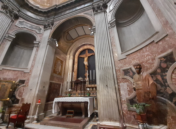 Crocifisso basilica S. Paolo fuori le Mura (foto Antonio Tarallo)