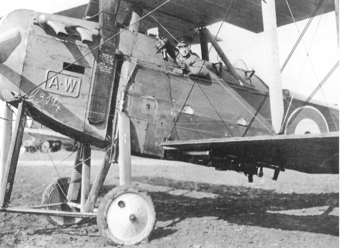 Agli albori dell'aviazione inglese, in Palestina nel 1917, i Crusaders c'erano già