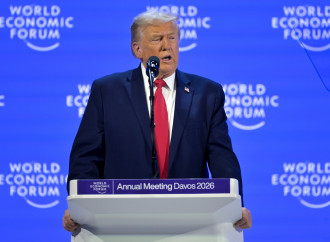 Donald Trump a Davos 2026 (La Presse)