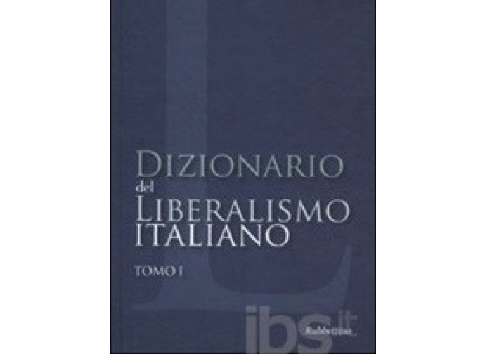 La copertina del Dizionario del liberalismo italiano