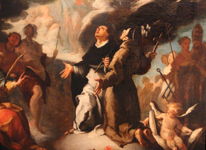 Bernardo Strozzi: Visione di San Domenico