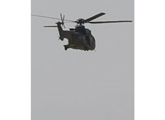 Elicottero in azione in Libia