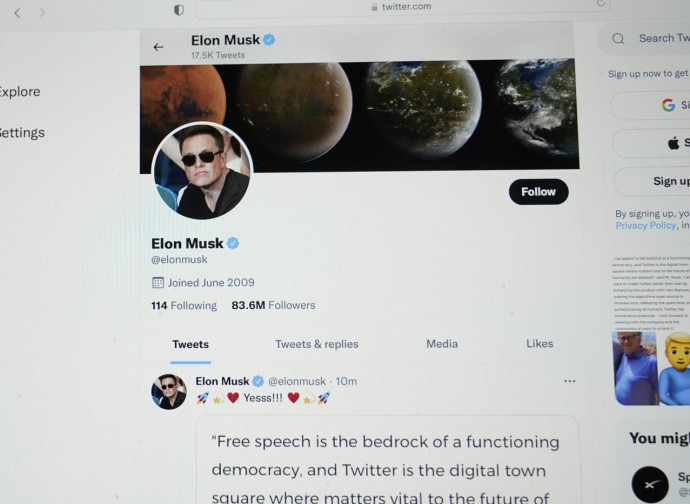 Elon Musk su Twitter