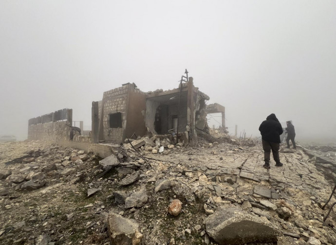 Erbil dopo il bombardamento iraniano (La Presse)