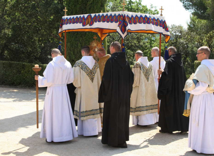 Foto dal sito dell'Abbazia di Le Barroux