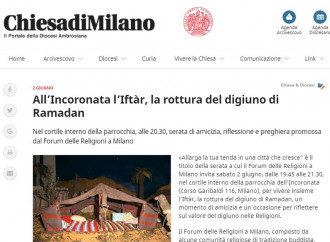 La Chiesa milanese rapita dal fascino del Ramadan