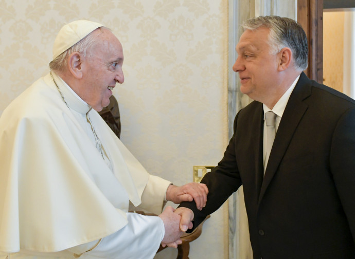Papa Francesco e Viktor Orban