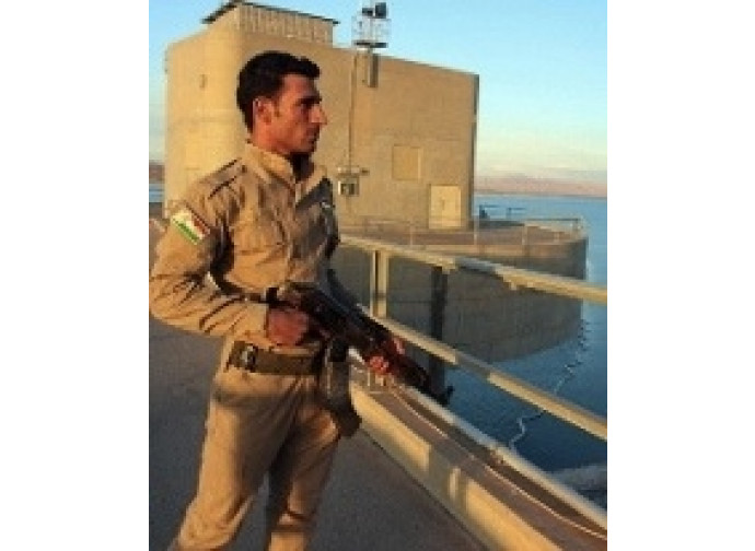 Soldato iracheno a Mosul