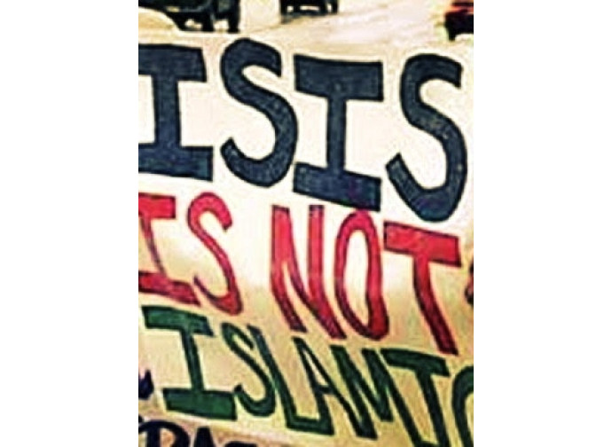 Manifestazione contro l'Isis