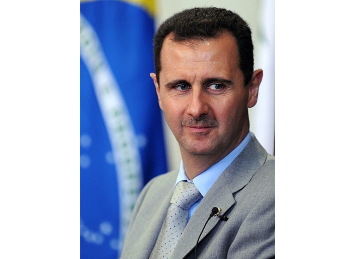  Il presidente siriano Bashar Assad