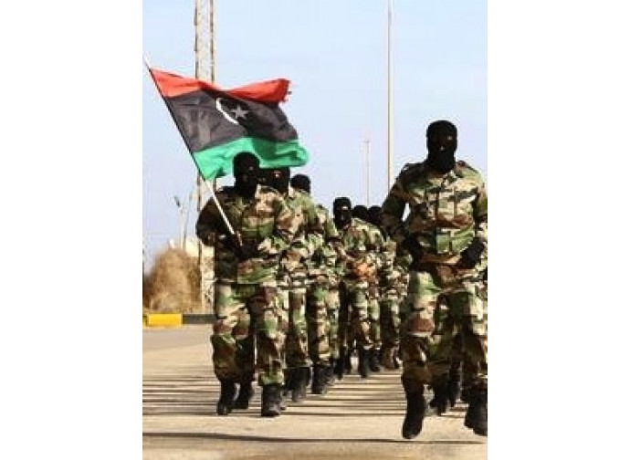 Milizie dell'esercito libico