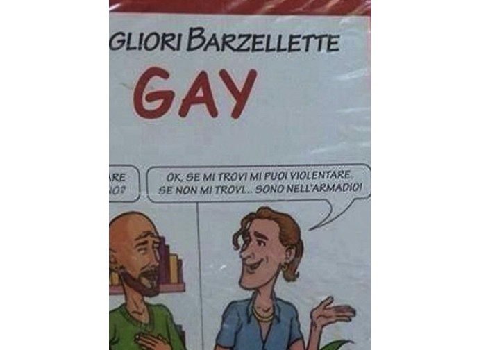 Il libretto di Visto con le barzellette sui gay