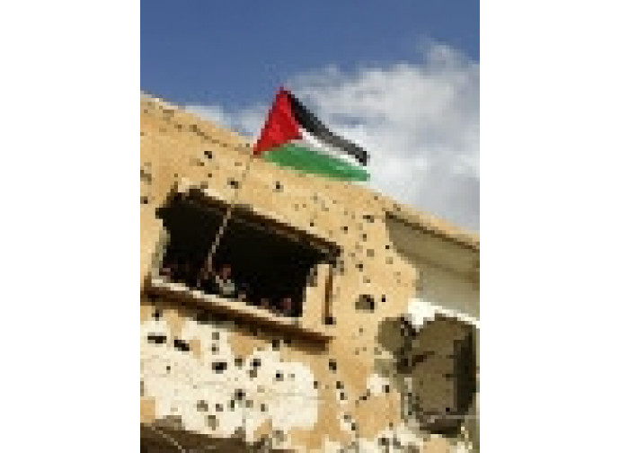 Gaza, bandiera palestinese