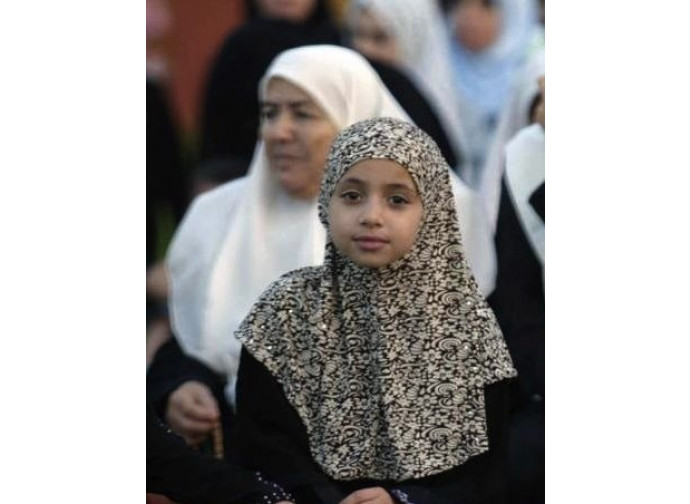 Bambina musulmana