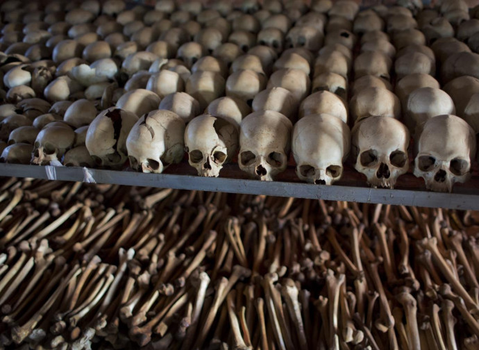 L'ossario e memoriale del genocidio in Rwanda (La Presse)