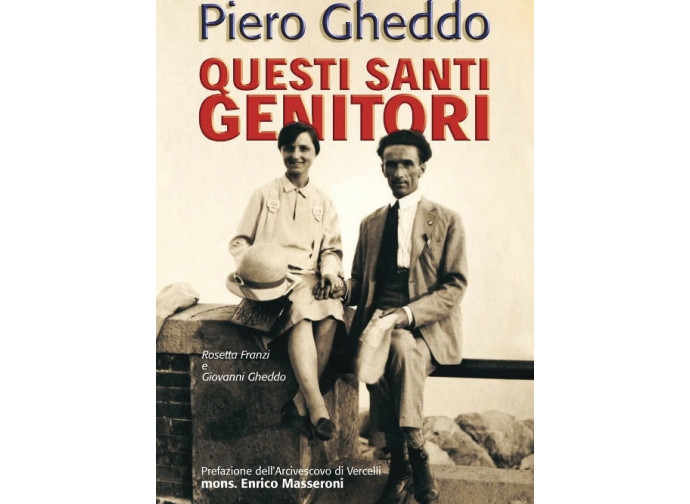 La copertina del libro di Piero Gheddo sui genitori