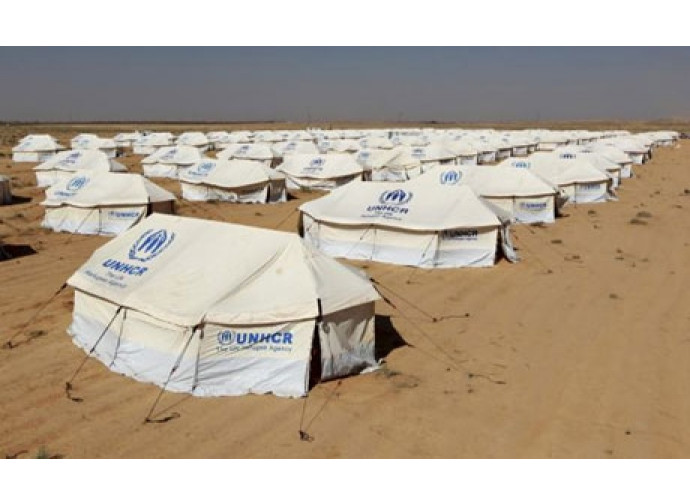 Campo profughi in Giordania