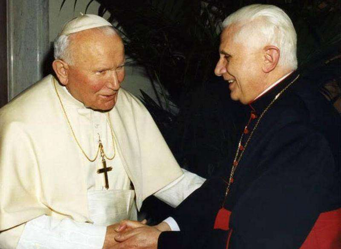 Giovanni Paolo II e Ratzinger