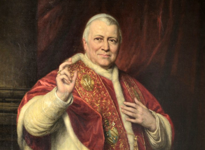 Ritratto di Pio IX, ritaglio (G.P.A. Healy)