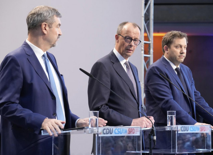Le tre componenti del governo tedesco: CDU, CSU, SPD (La Presse) Le tre componenti del governo tedesco: CDU, CSU, SPD (La Presse)