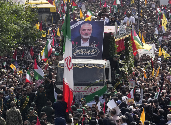 I funerali di Ismail Haniyeh a Teheran