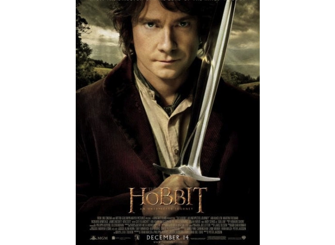 La locandina del film Lo Hobbit