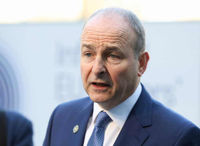 MICHEÁL MARTIN, premier dell'Irlanda (ImagoEconomica)