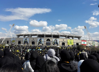 Il funerale di Nasrallah a Beirut (foto di Elisa Gestri)