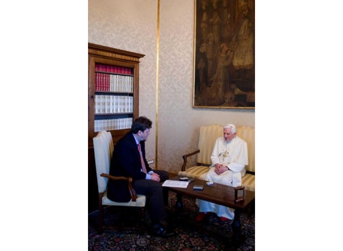 Benedetto XVI con Peter Seewald