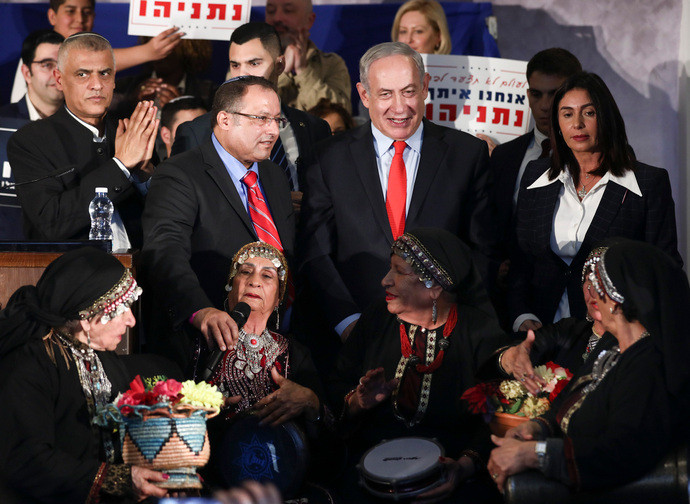 Netanyahu in campagna elettorale