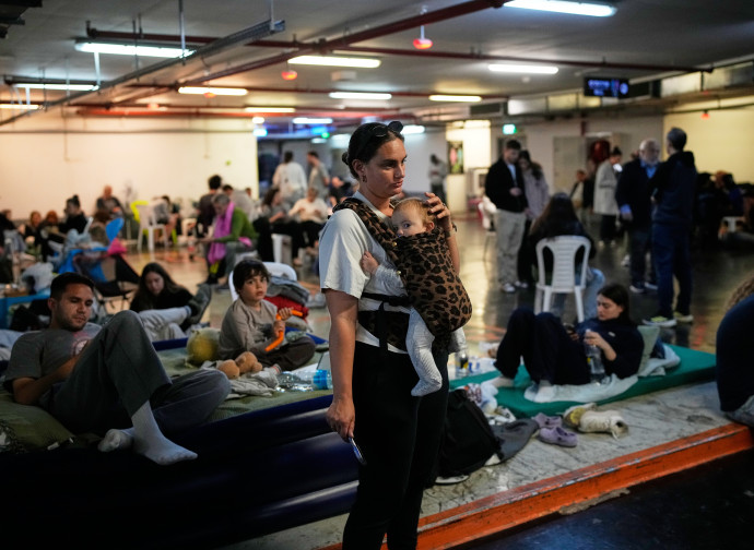 Israele, vita nei rifugi (AP)