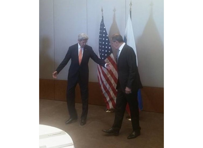 John Kerry e Sergej Lavrov