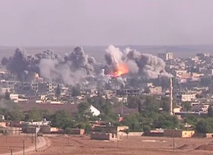 Kobane, durante l'assedio del 2014