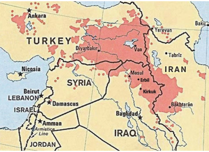 Kurdistan, dove si troverebbe