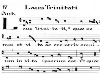 Santa Ildegarda e il canto alla Santissima Trinità