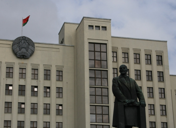 Lenin, statua sovietica in Bielorussia