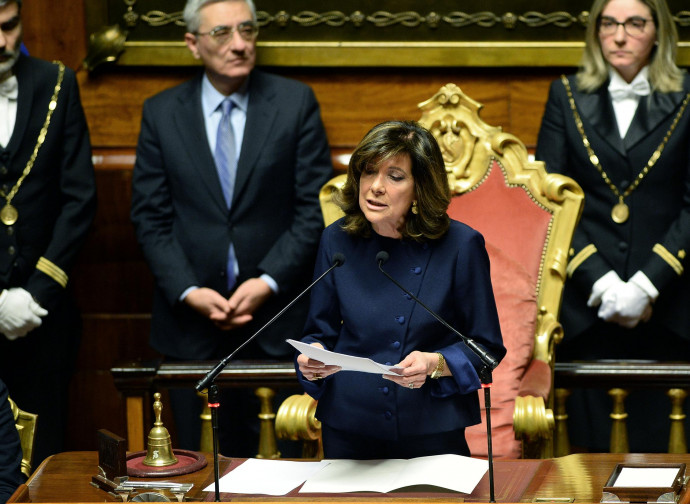 Maria Elisabetta Alberti Casellati neo presidente del Senato