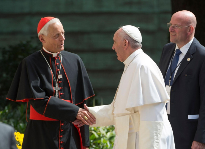 Il cardinal Wuerl con Papa Francesco