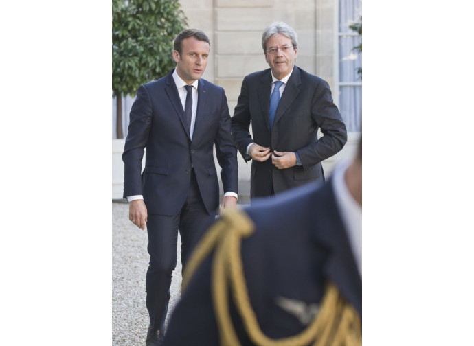 Macron e Gentiloni