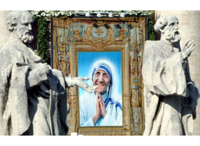 San Pietro, canonizzazione di Madre Teresa