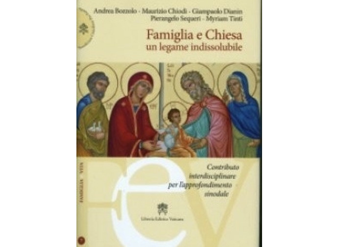 La copertina del libro Famiglia e Chiesa