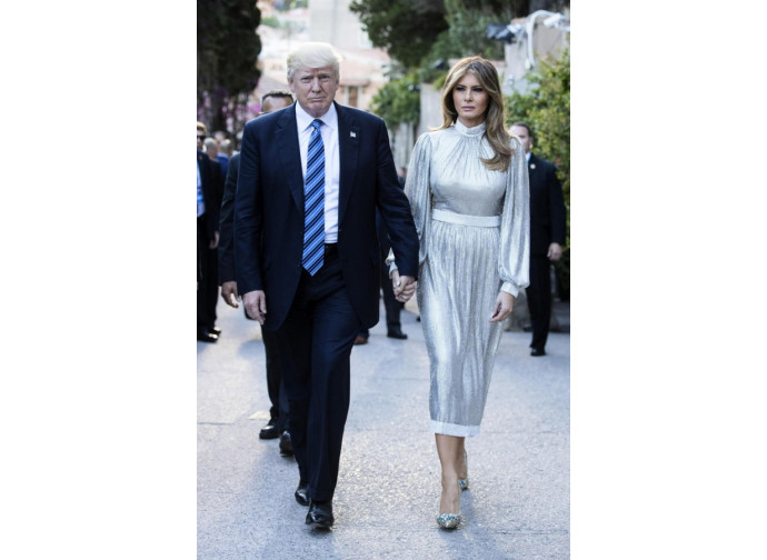 Donald e Melania Trump a Taormina