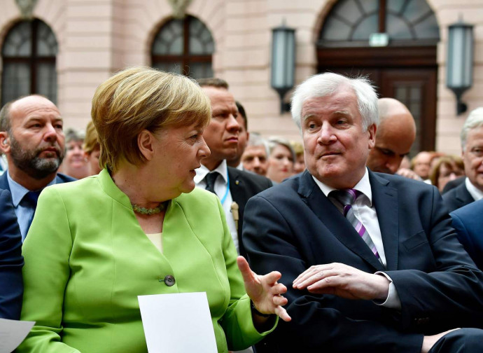 Merkel e Seehofer