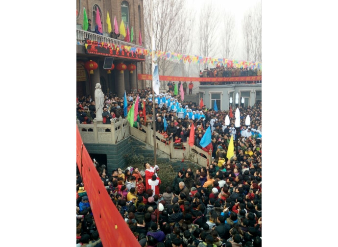 Apertura della Porta Santa a Zhengding