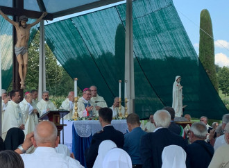 Messa solenne Santuario di Fontanelle, 13 luglio 2024 (foto Stefano Magni)